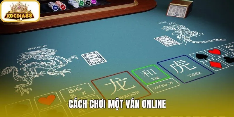 Quy trình Dragon tiger online với thao tác cược đúng lúc