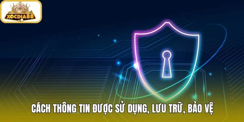 Chính sách bảo mật với lưu trữ và mã hóa dữ kiện