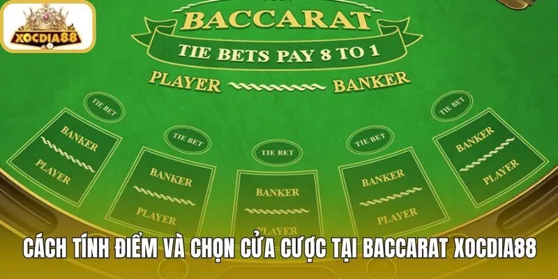 Baccarat với số nút nhanh và ba cửa cược chính