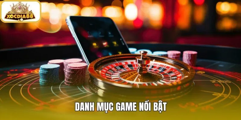 Casino xocdia88 với xóc đĩa baccarat roulette blackjack tài xỉu