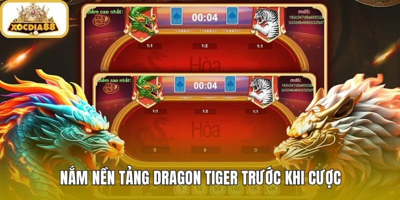 Nền tảng Dragon tiger qua luật so bài nhanh gọn