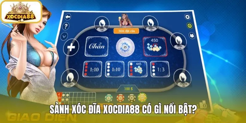 Sảnh Xóc đĩa Xocdia88 với bàn live vào nhanh